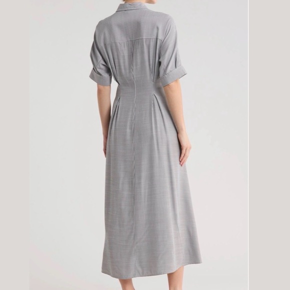 Max Studio Stripe Short Sleeve Maxi Dress - Picture 2 of 4